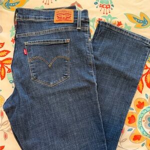 Levi's Women's 314 Straight Leg Jeans - Blue